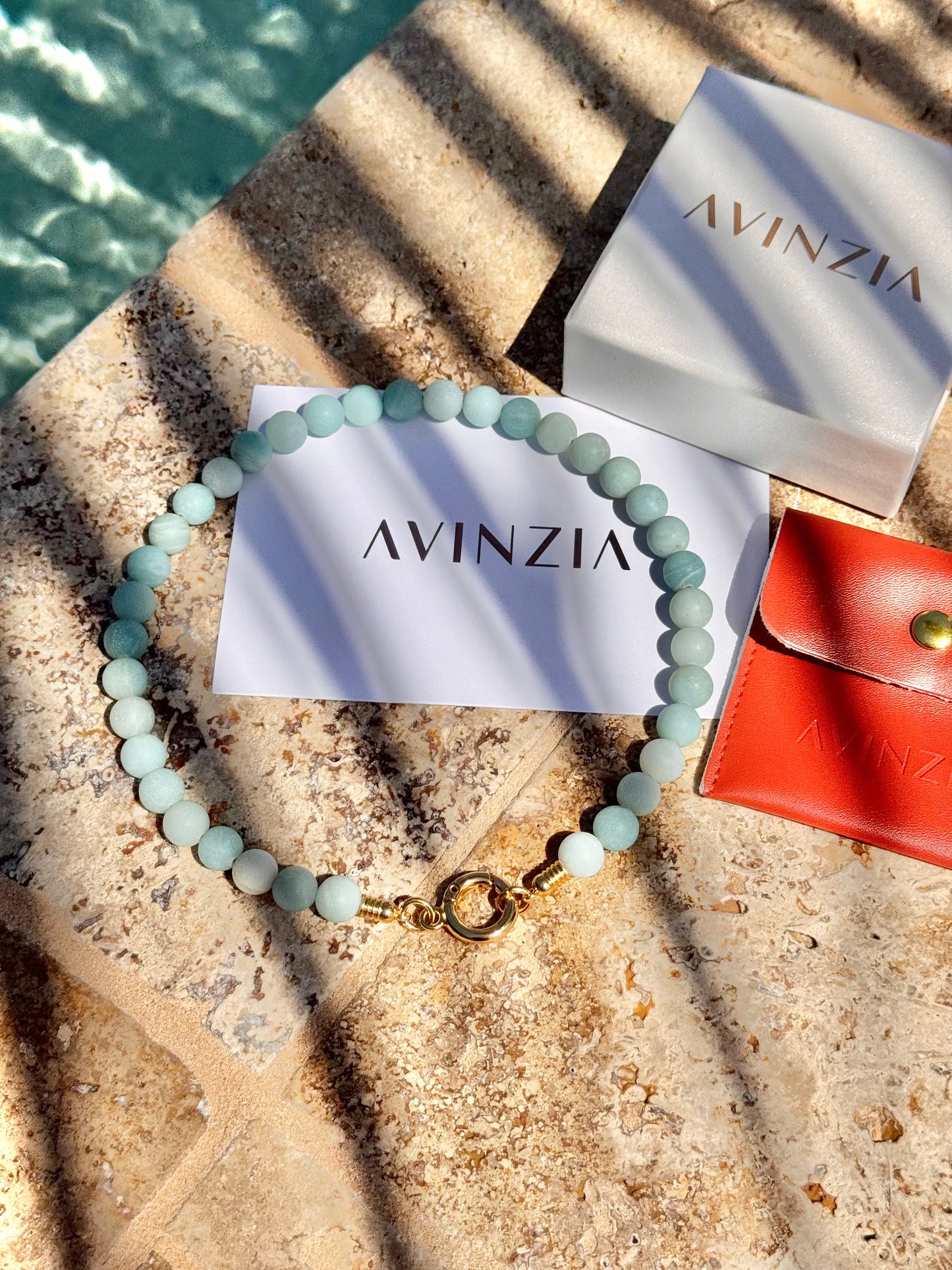 Frosted Amazonite Necklace