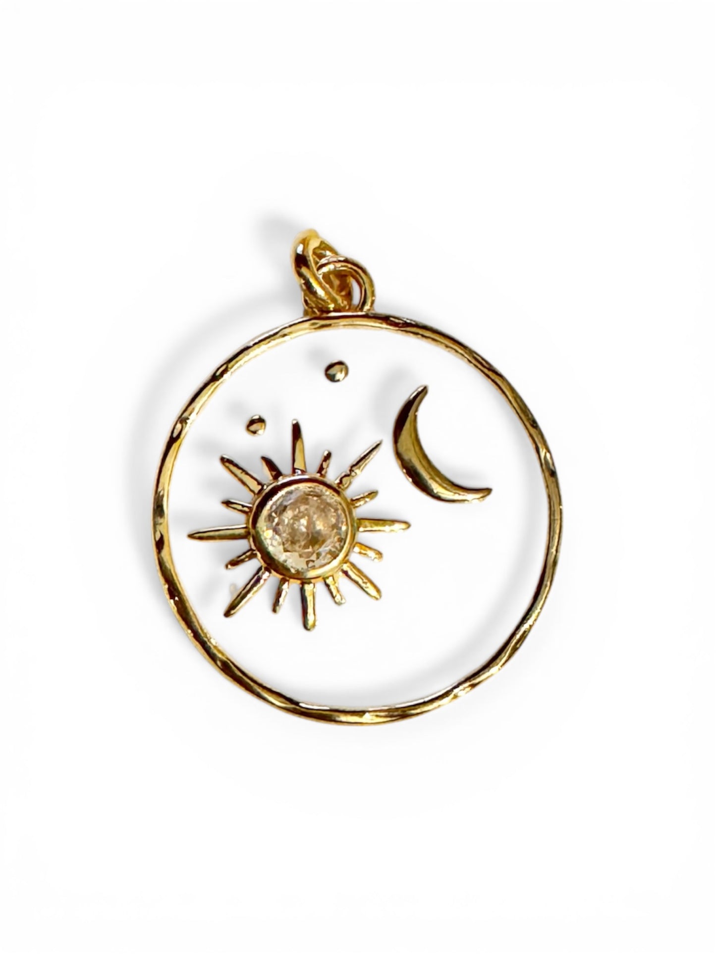 18mm Enamel Moon & Sun Charm