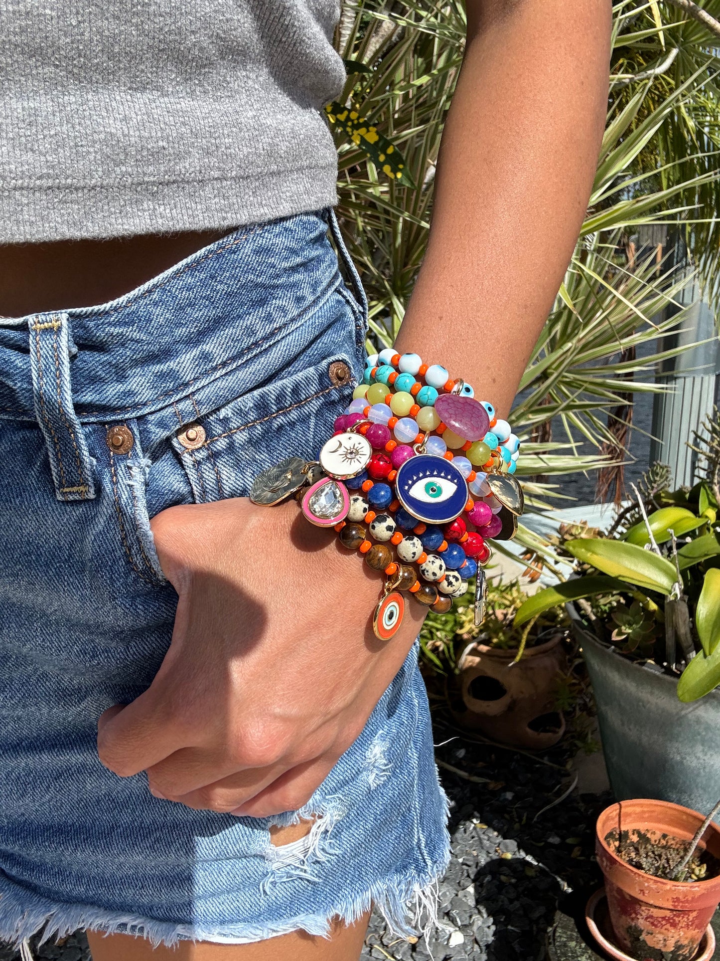 Arm Candy Gemstone Bracelet