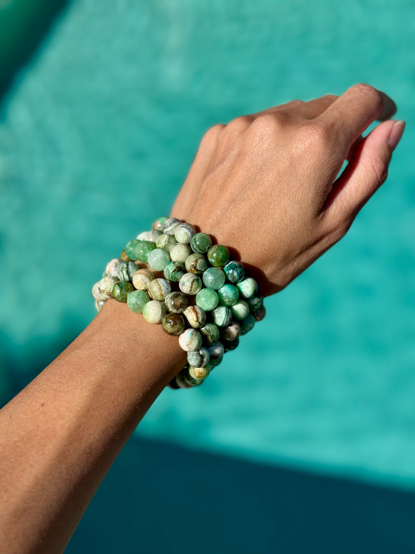 Natural Green Line Jasper
