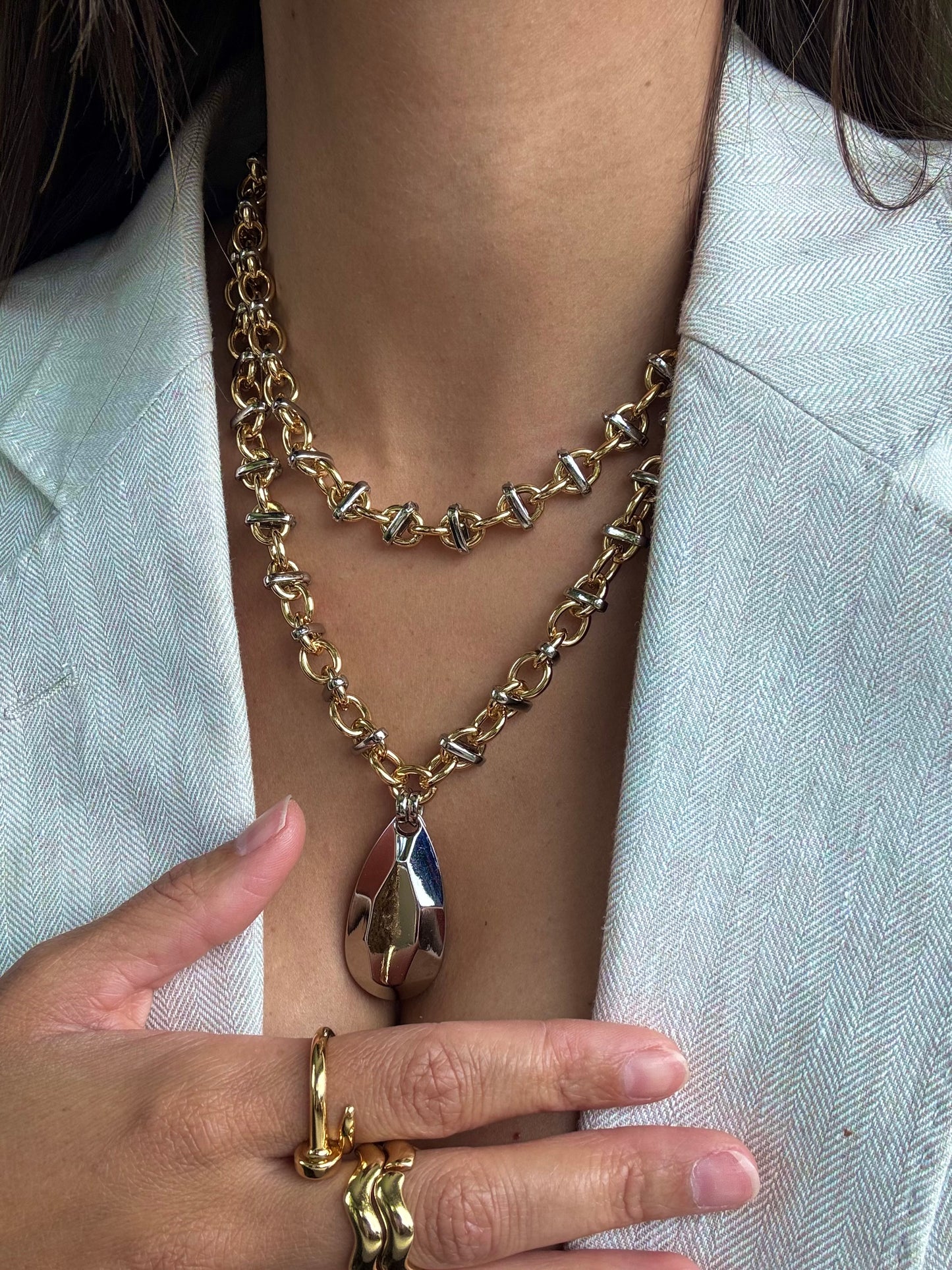 Empress Drop Necklace Set