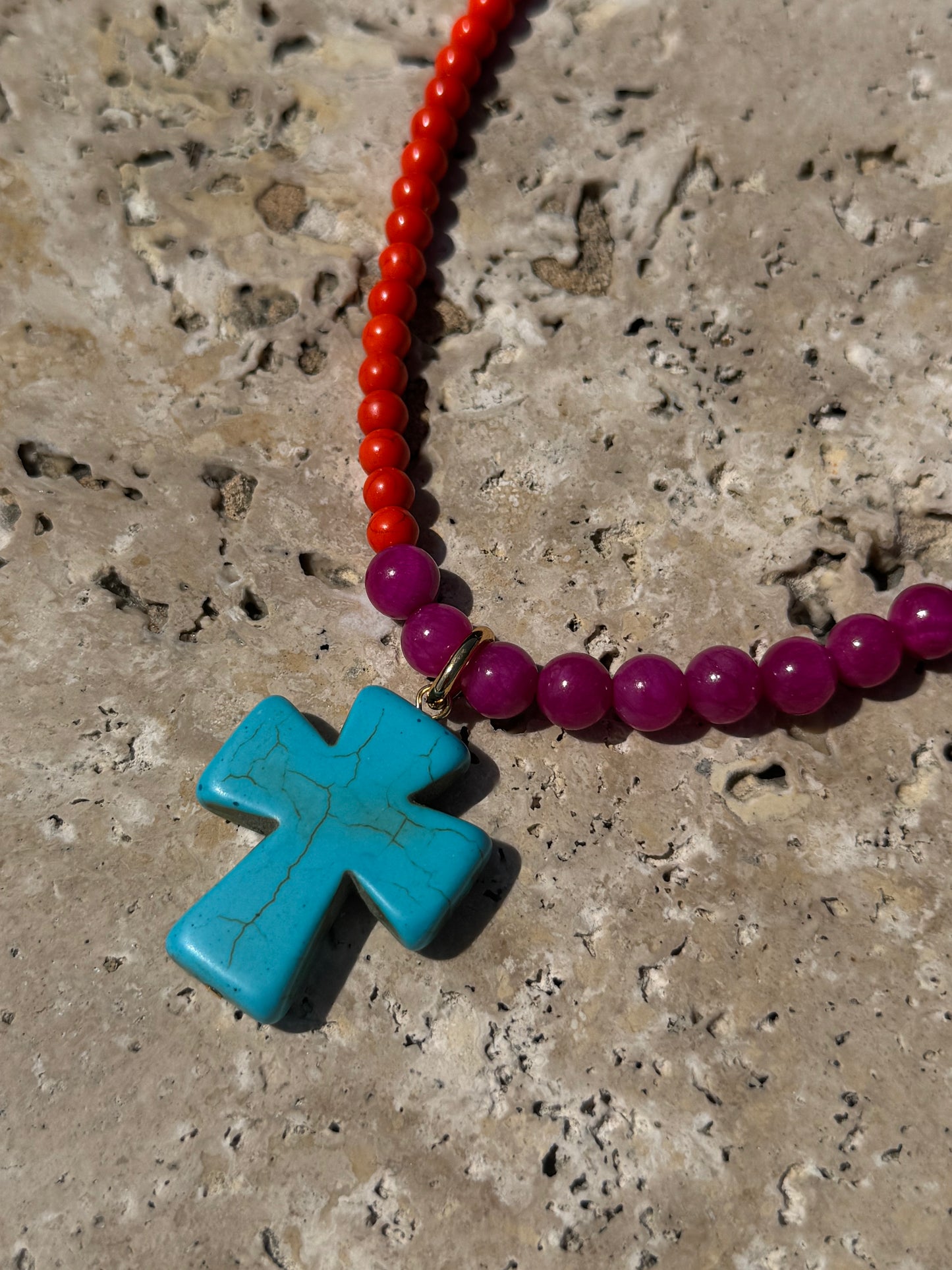 Petra Cross Necklace
