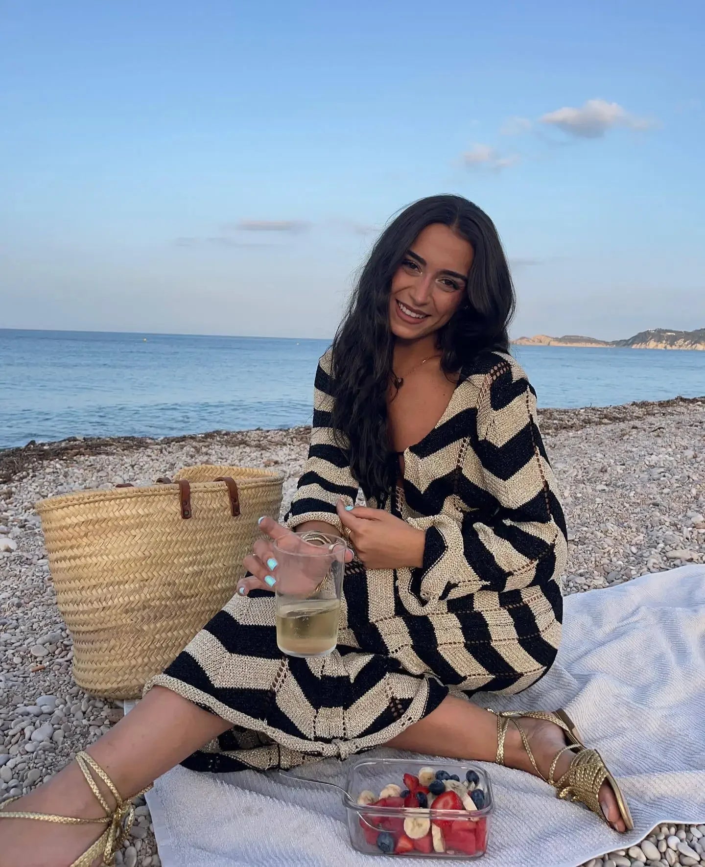 Knitted Sexy Beach Dress
