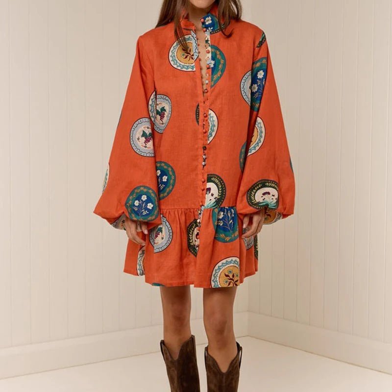 Spiced Terra Dress