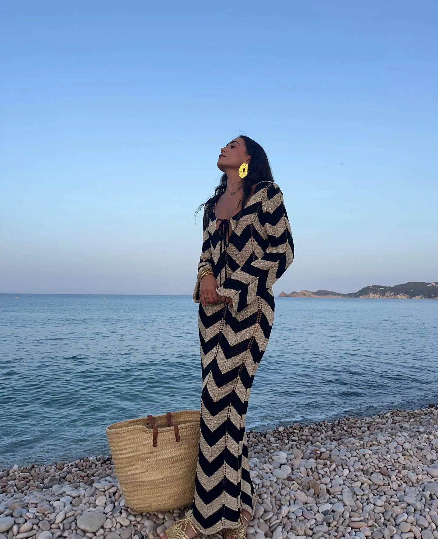 Knitted Sexy Beach Dress