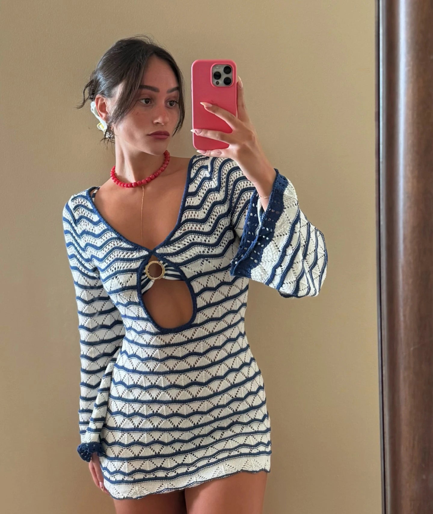 Knit Beach Cover Up