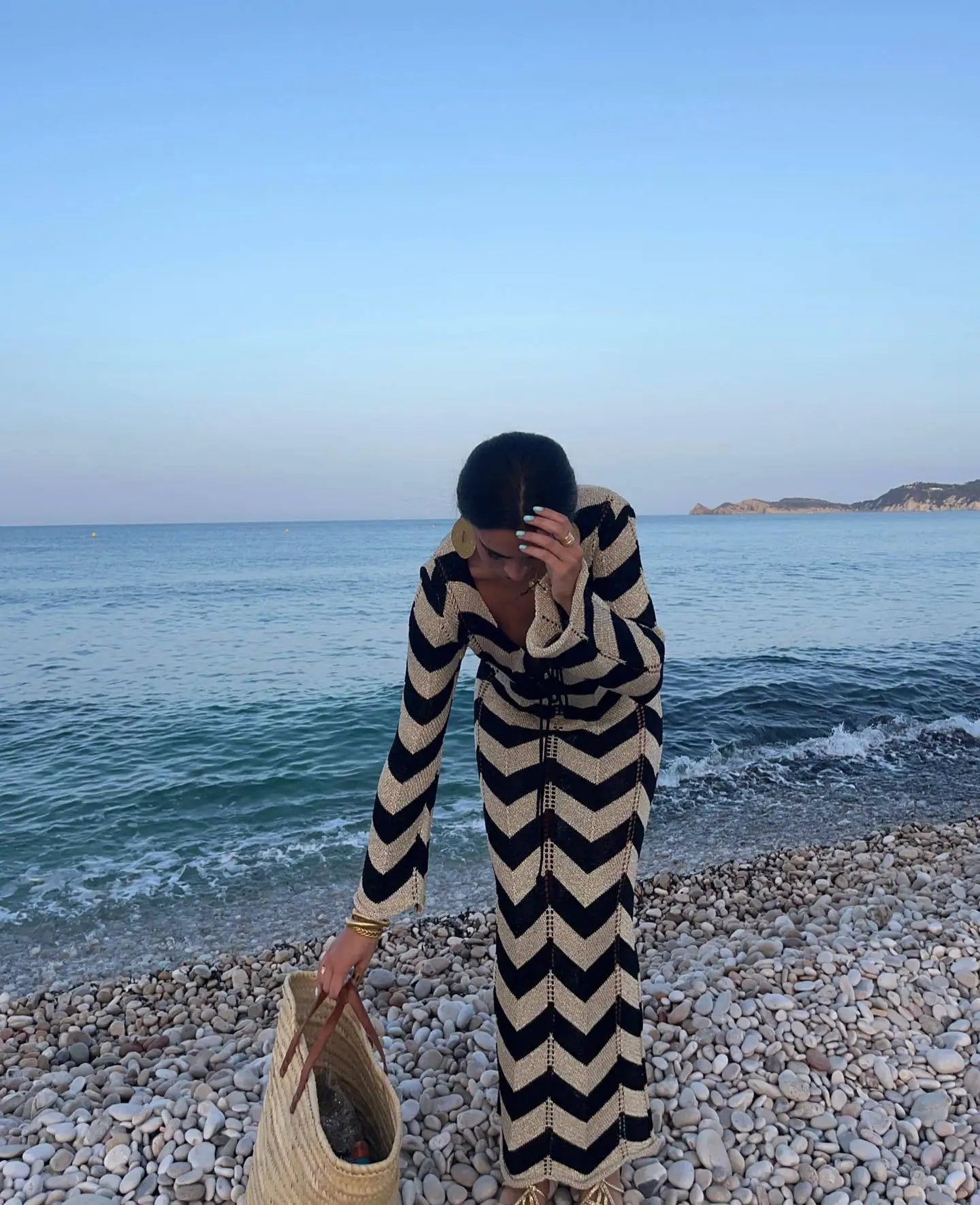 Knitted Sexy Beach Dress