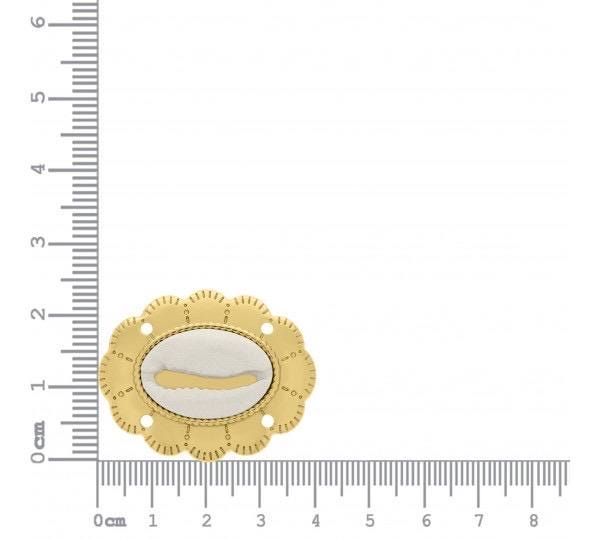 40mm Cowrie Shell Connector