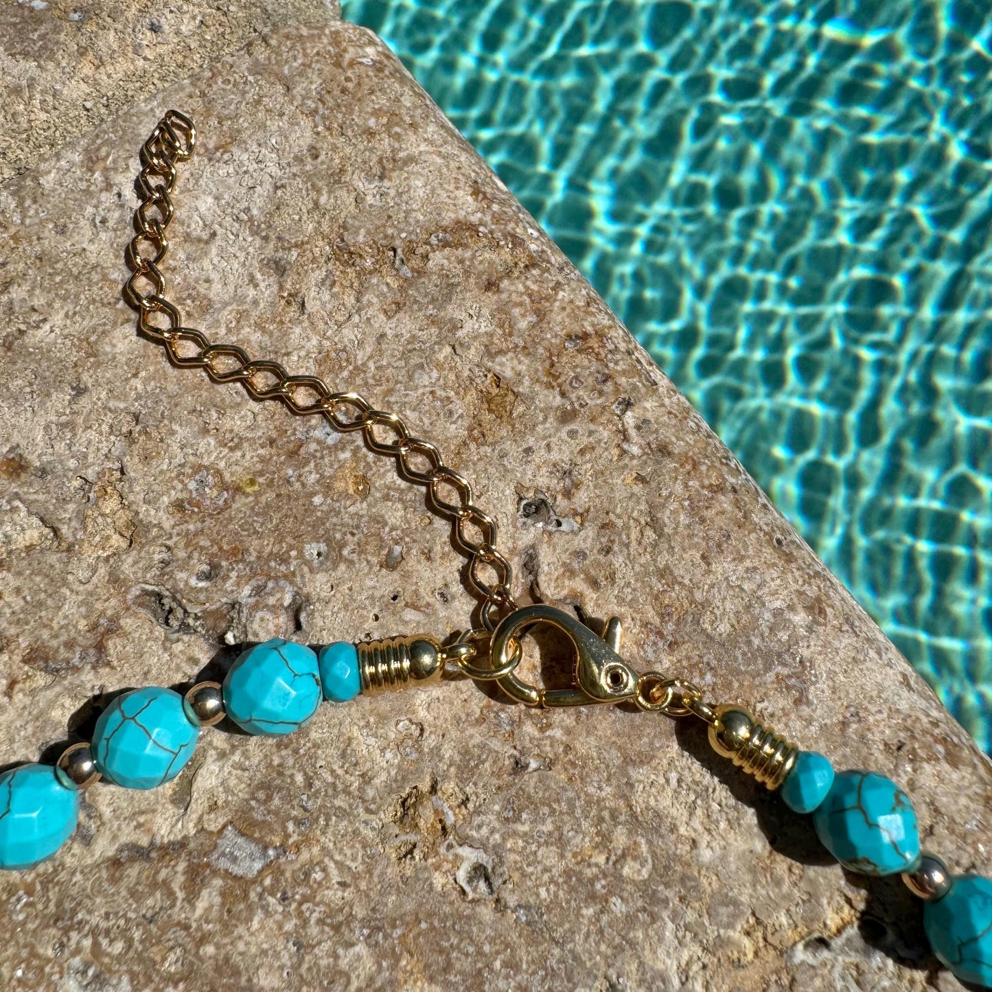 Nautilus Shell Necklace | Spiral Beaded Choker | Turquoise Boho Choker Necklace | Coastal Necklace | Beach Lover Jewelry Gift | Unique Ocean