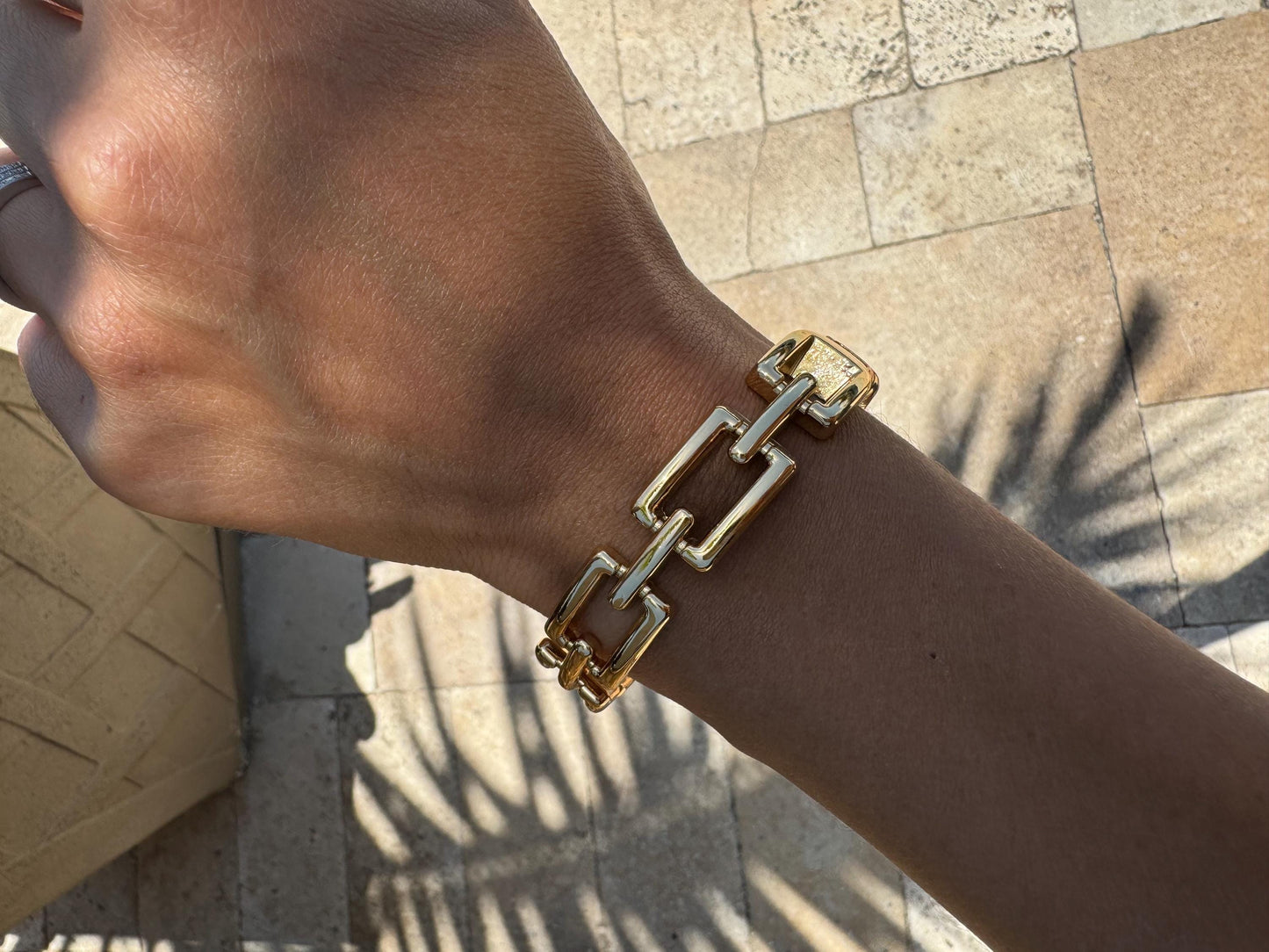 Gift for Mom | Bangle Charm Bracelet | Custom Initial Charm Bracelet | Gold Letter Charm Bracelet | Wish Bracelet | Gift for Her