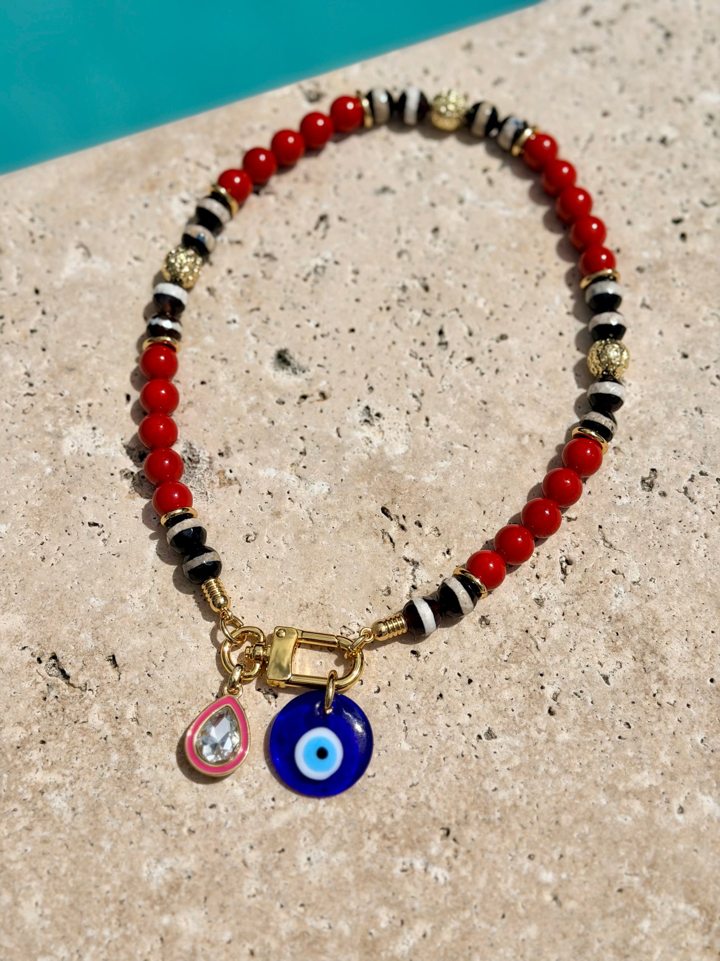 Coral Snake Necklace