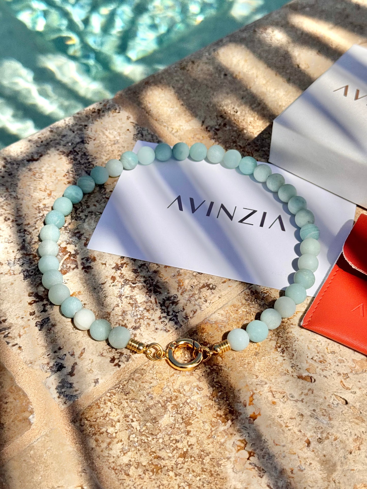Frosted Amazonite Necklace