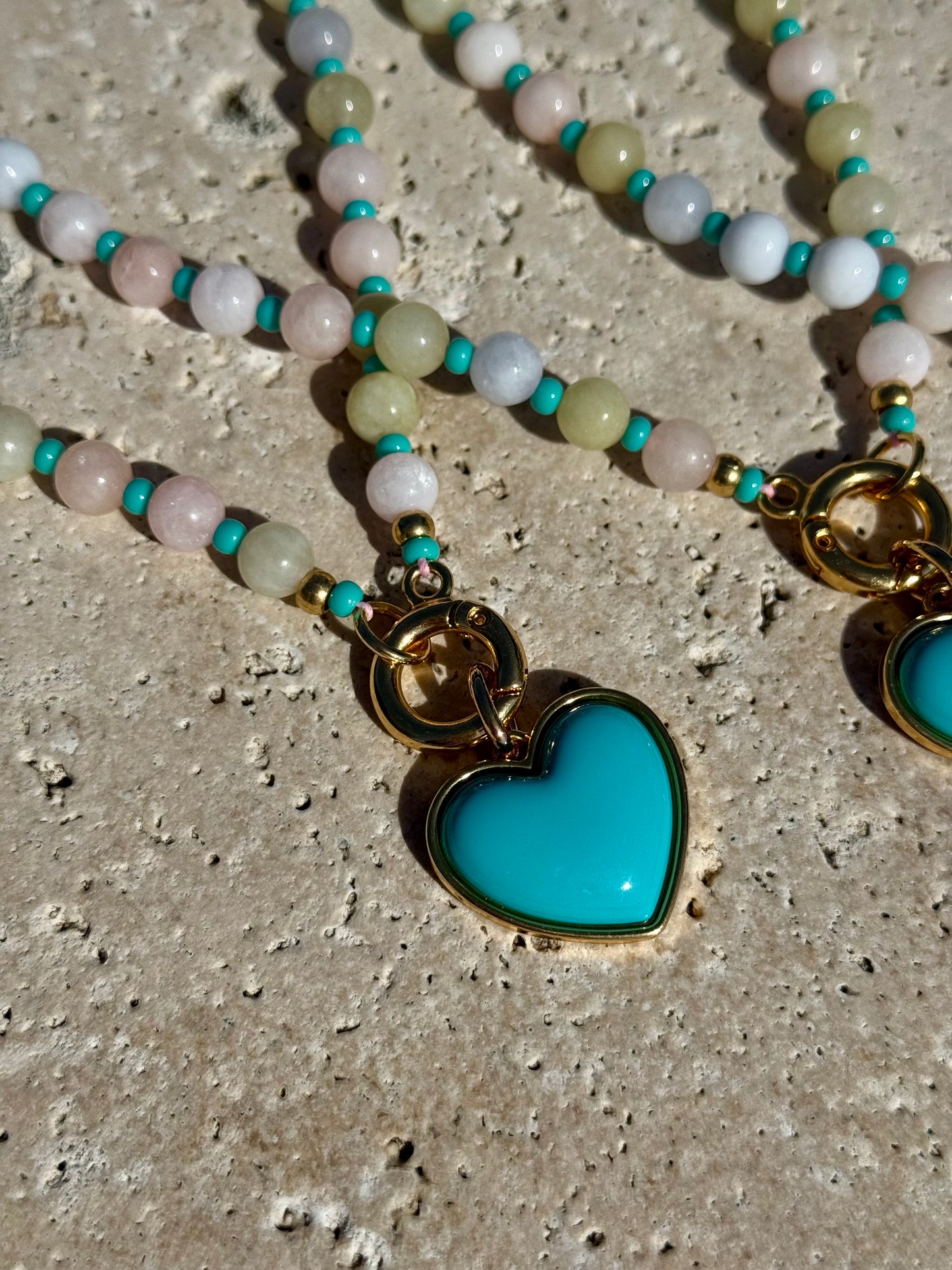 Turquoise Heart Necklace