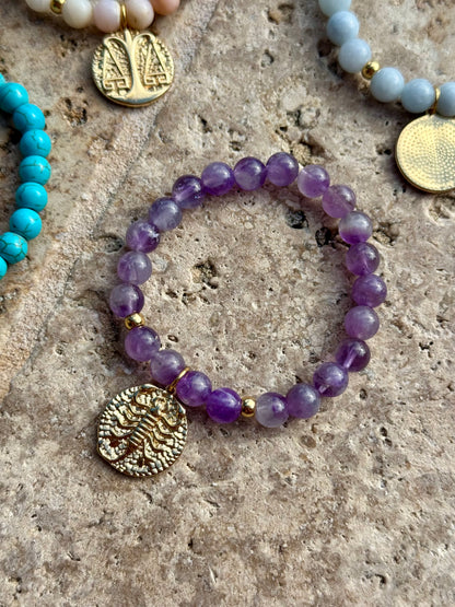 Zodiac Stone Bracelets