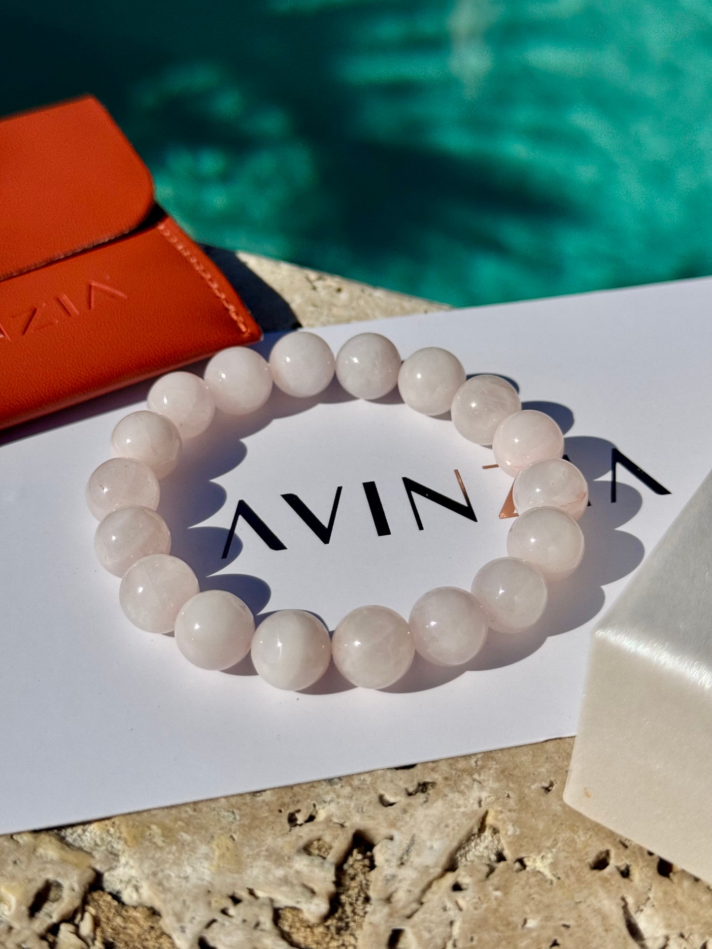 Pale Rose Quartz Bracelet