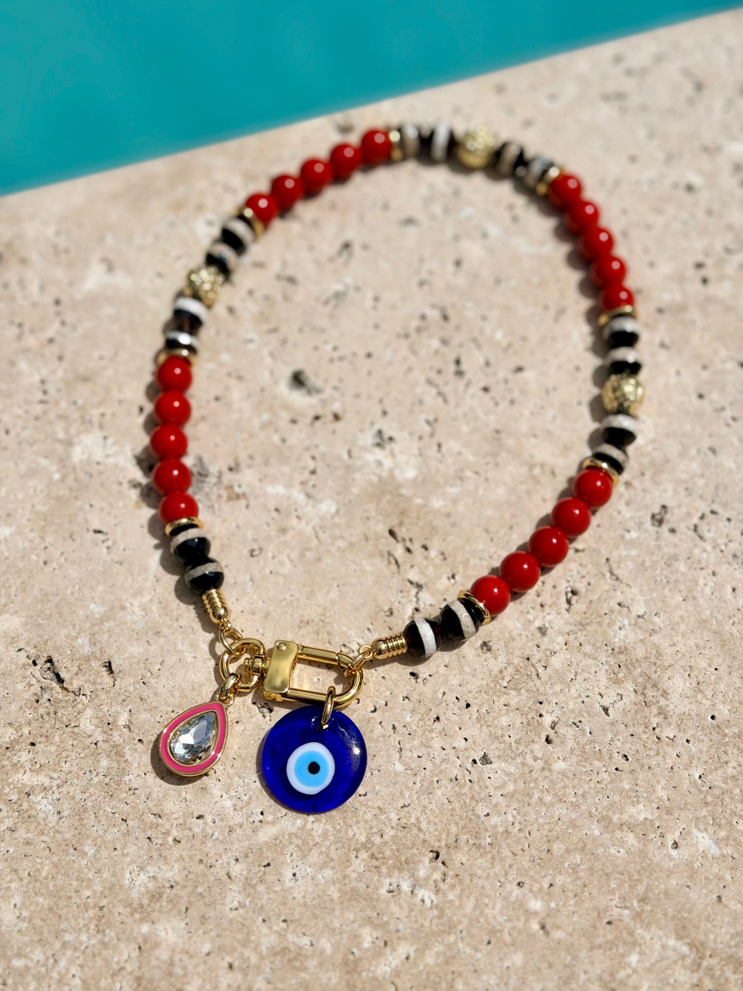 Coral Snake Necklace