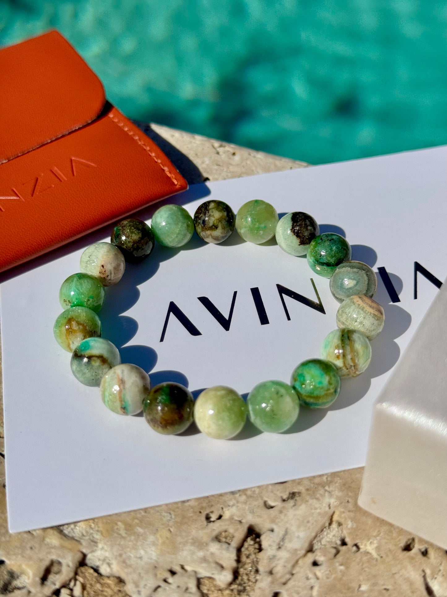 Natural Green Line Jasper
