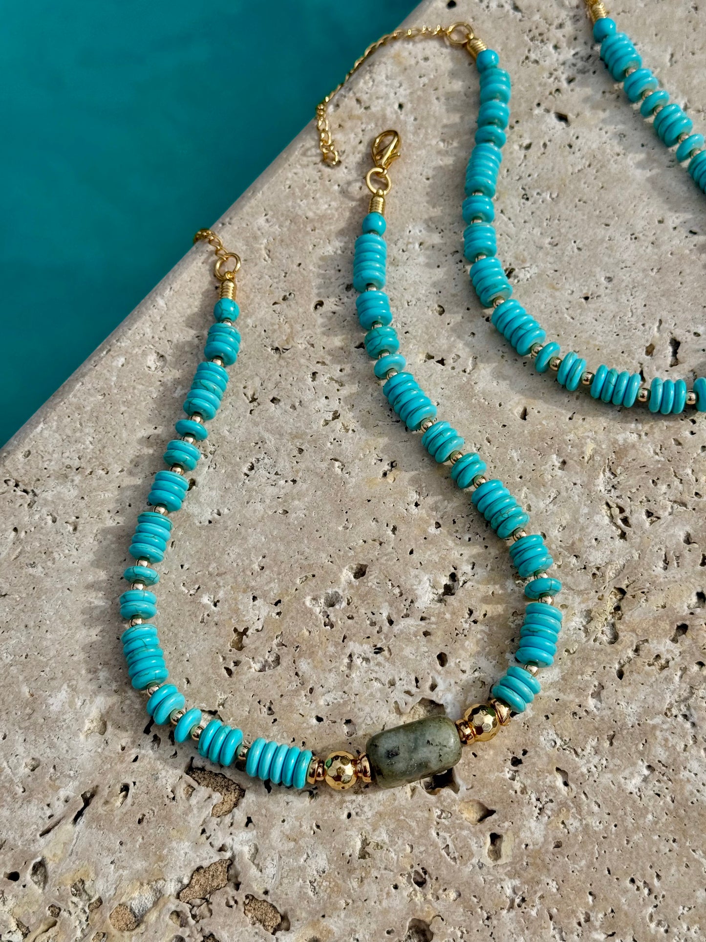 Turquoise Affair Necklace