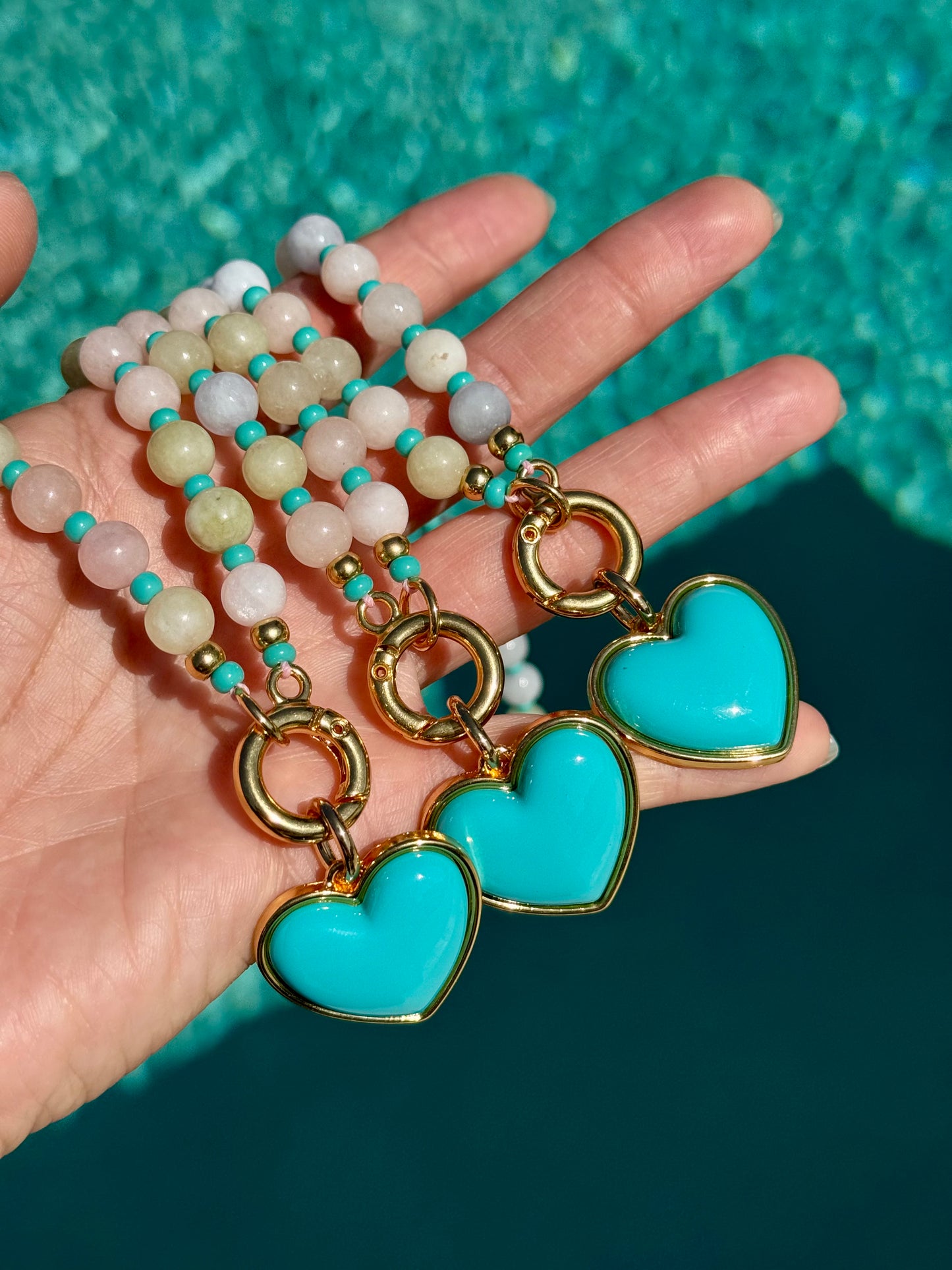 Turquoise Heart Necklace