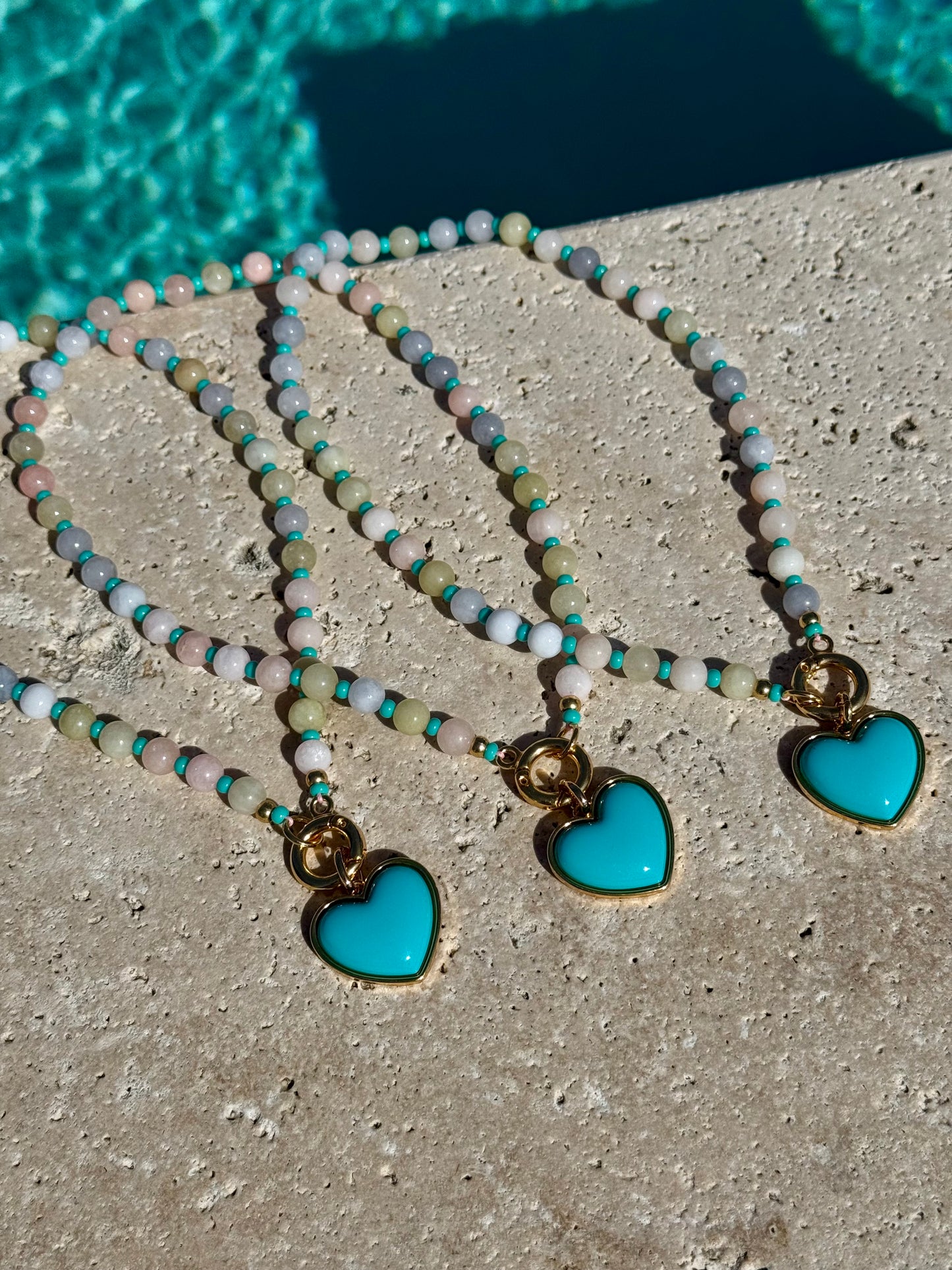 Turquoise Heart Necklace