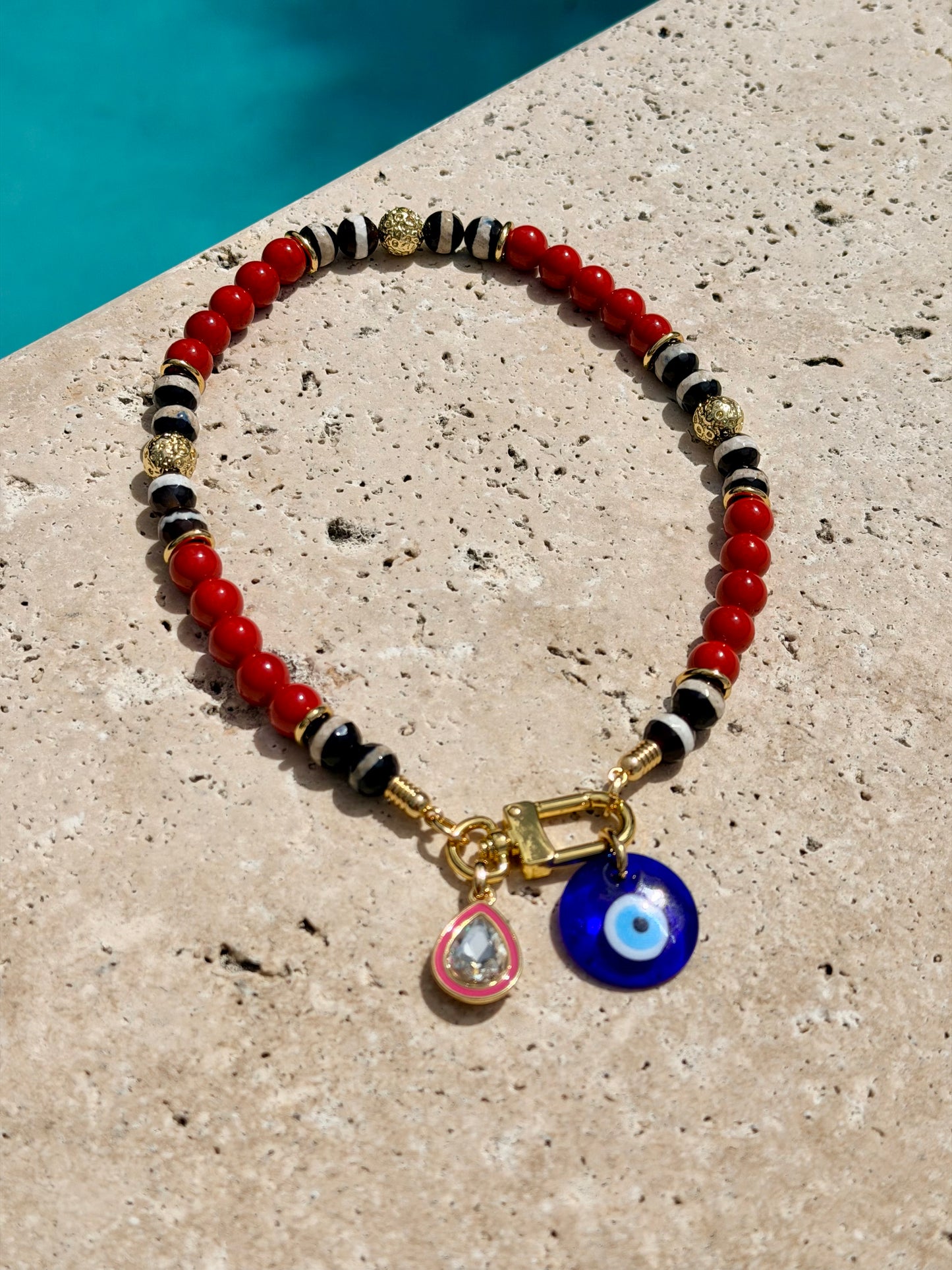 Coral Snake Necklace