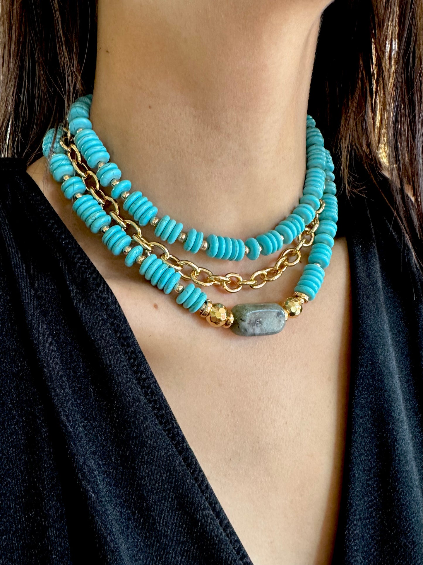 Turquoise Affair Necklace