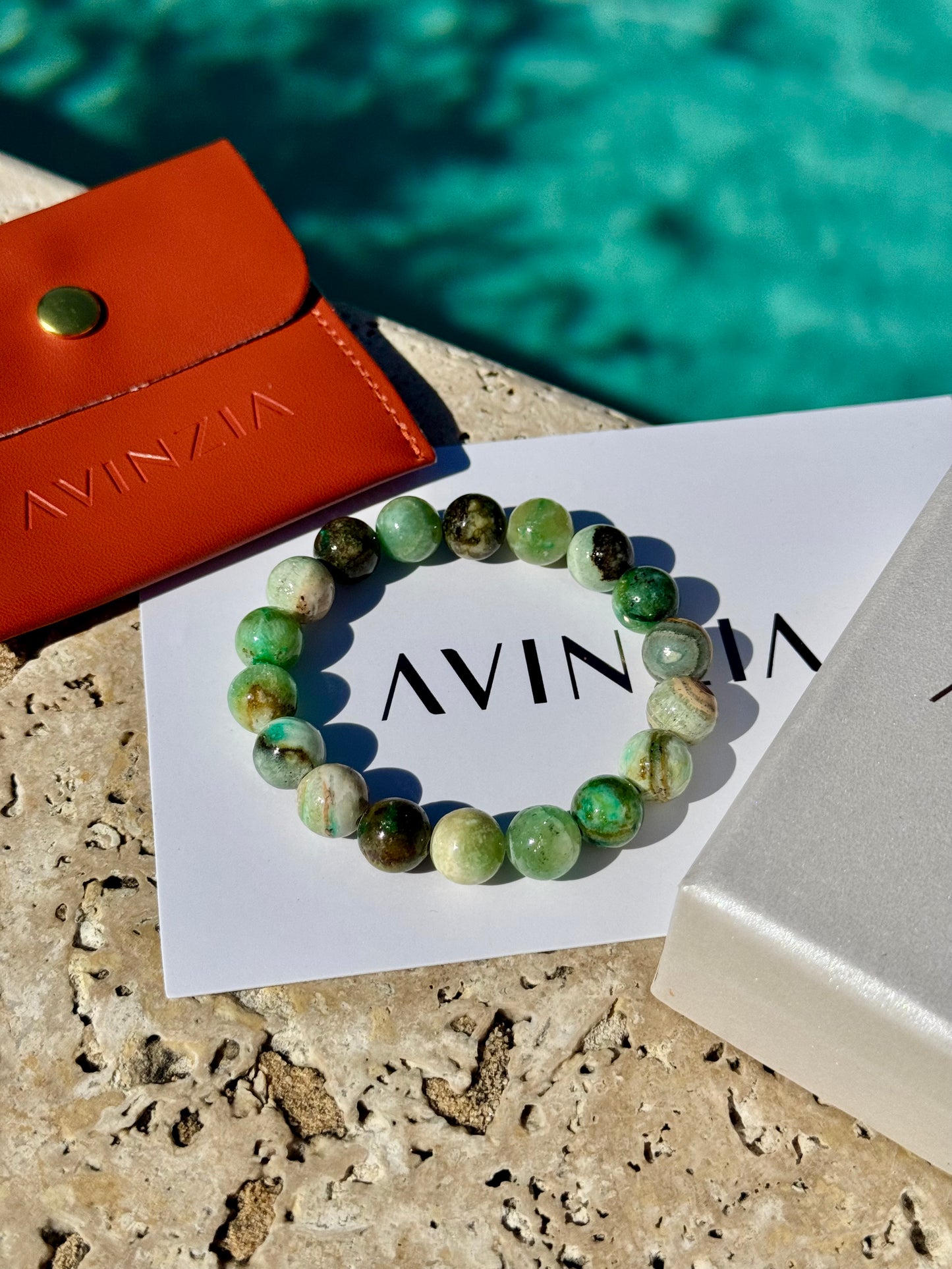 Natural Green Line Jasper