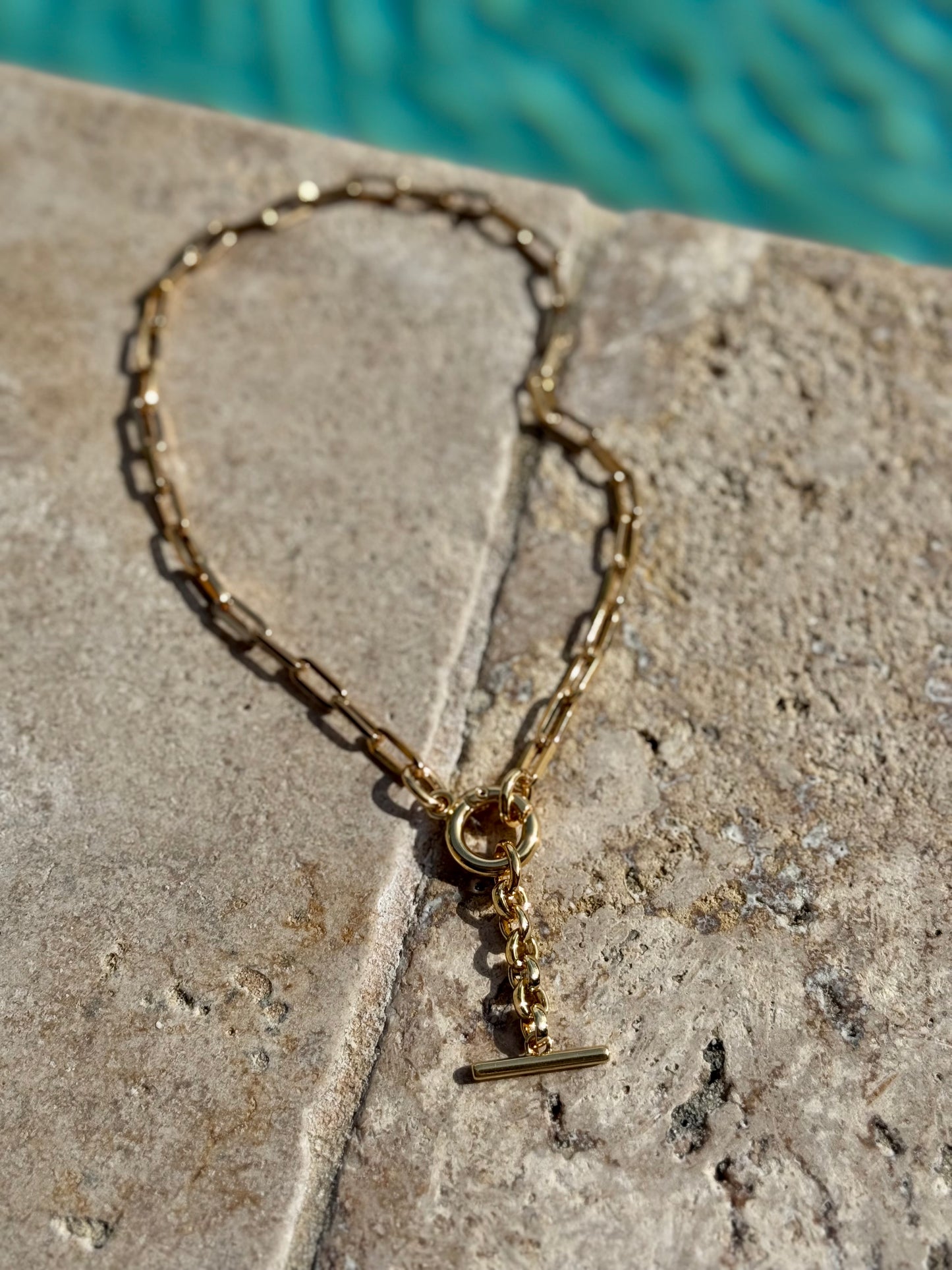 T-Bar Necklace Charm