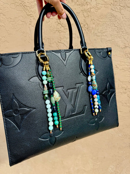 Gemstone bag charm by AVINZIA