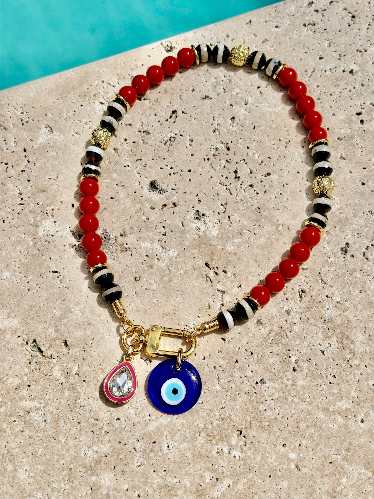 Coral Snake Necklace