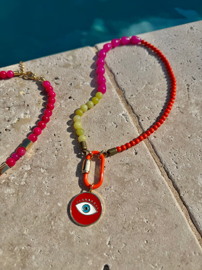 Sunset Necklace Set Combo by AVINZIA