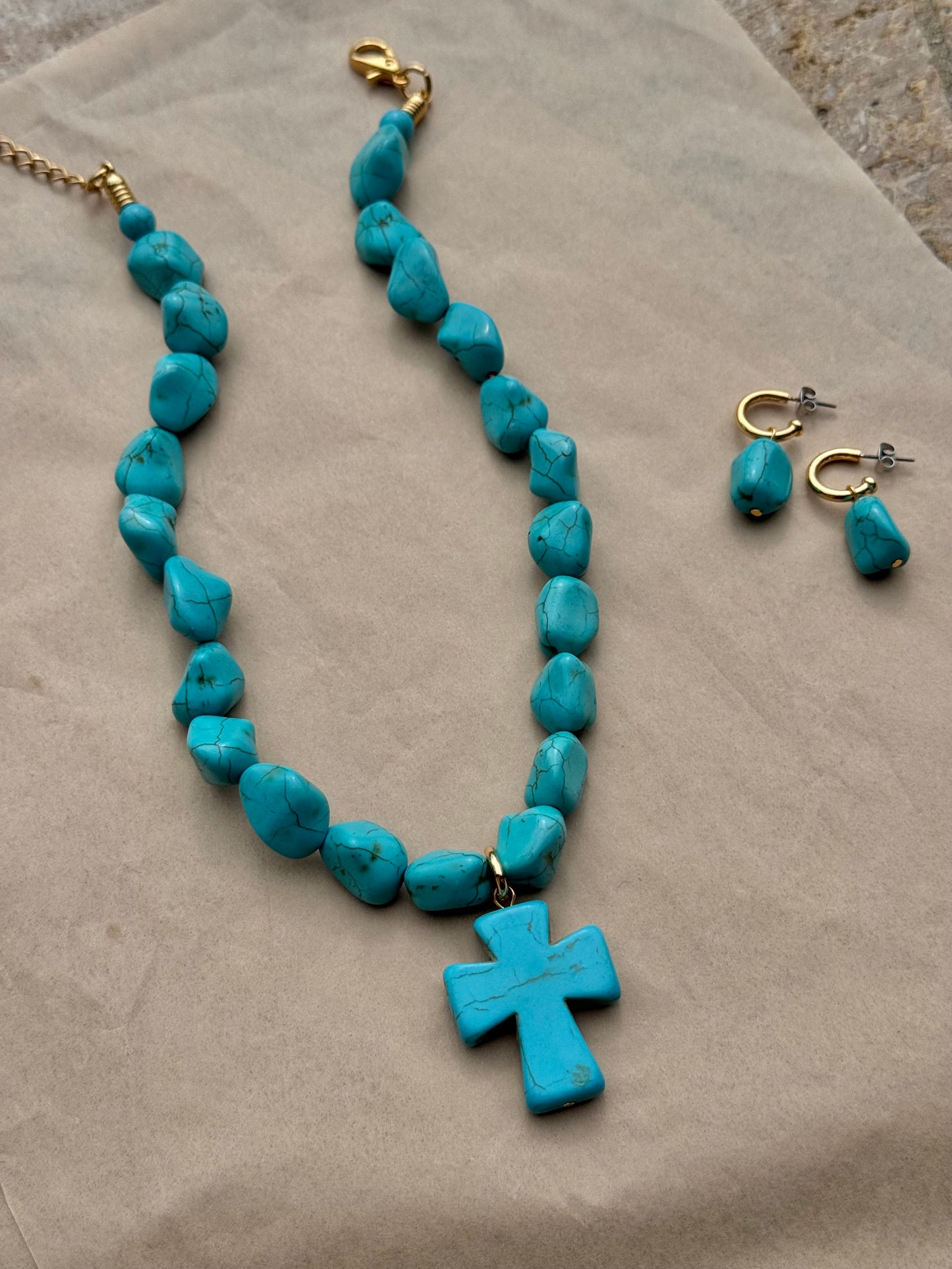 Turquoise Necklace Set
