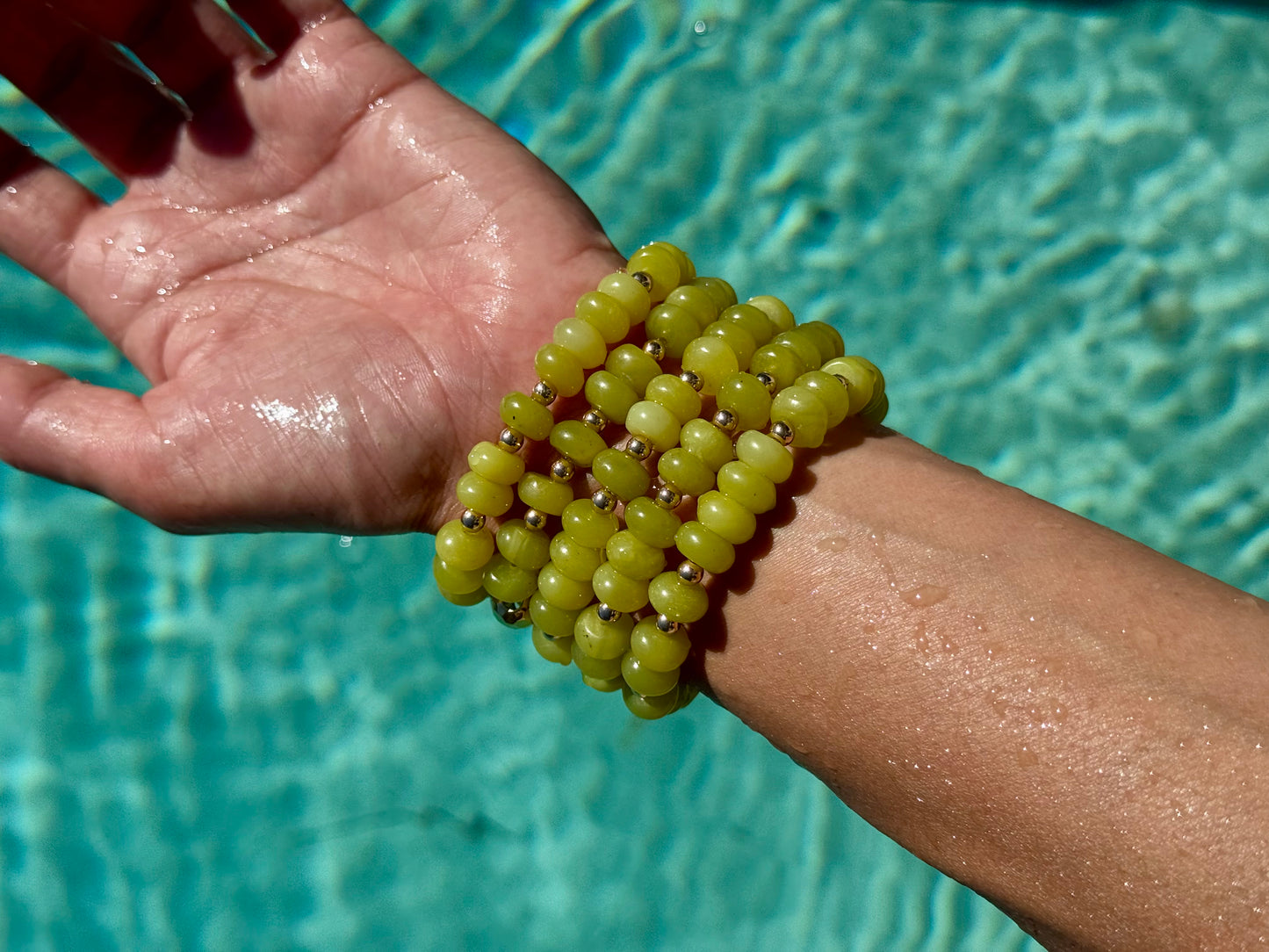 Lemon Jade Bracelet
