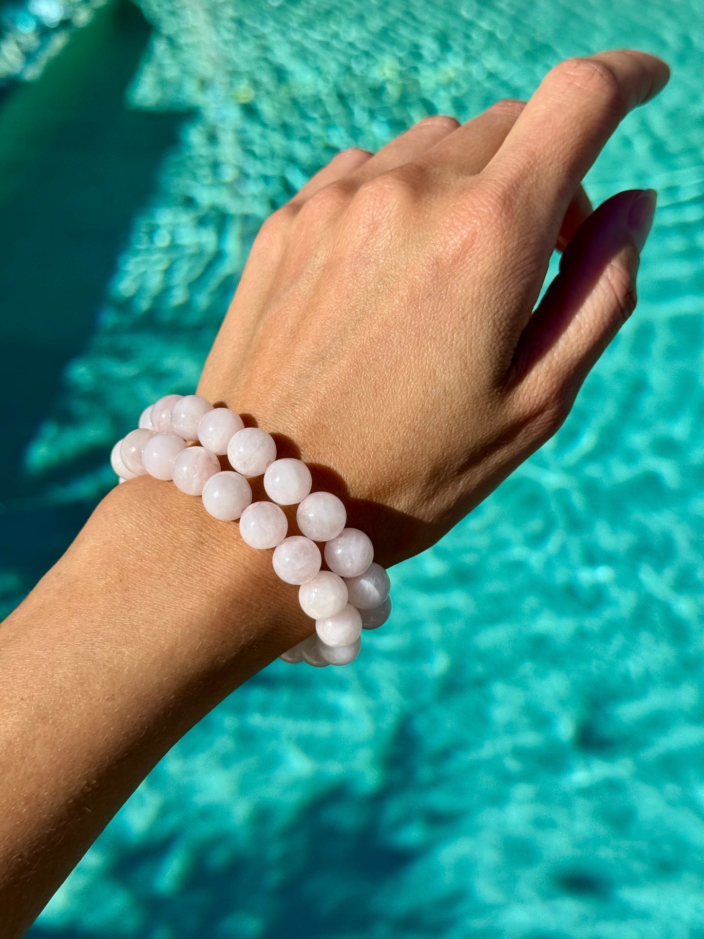 Pale Rose Quartz Bracelet