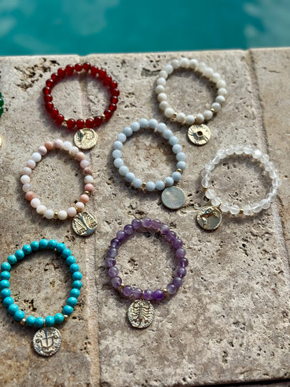 Zodiac Stone Bracelets