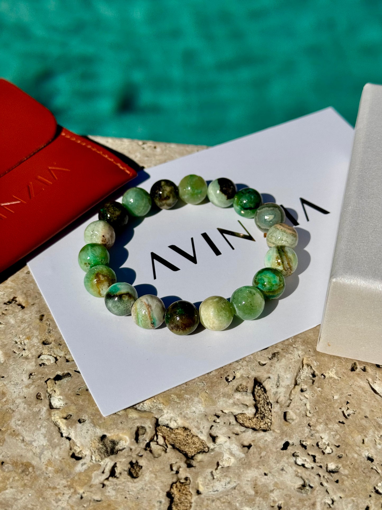 Natural Green Line Jasper