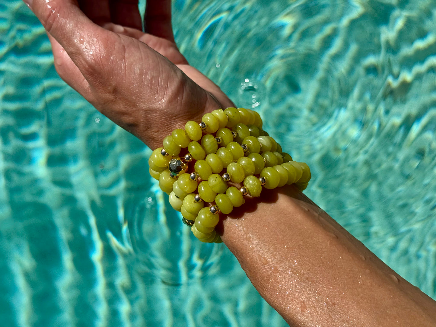 Lemon Jade Bracelet