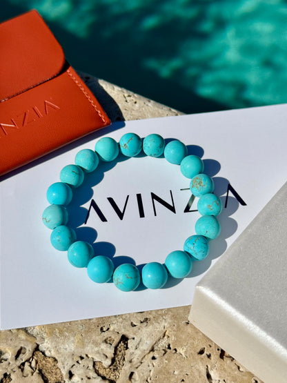 Frosted magnesite bracelet, fresh summer style – AVINZIA Florida