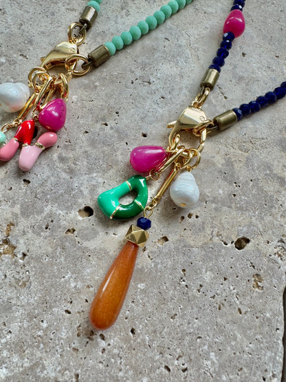 Initial cluster charm necklace by AVINZIA