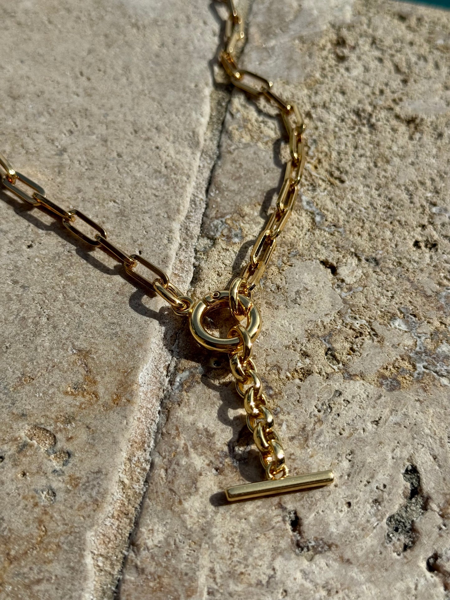 T-Bar Necklace Charm