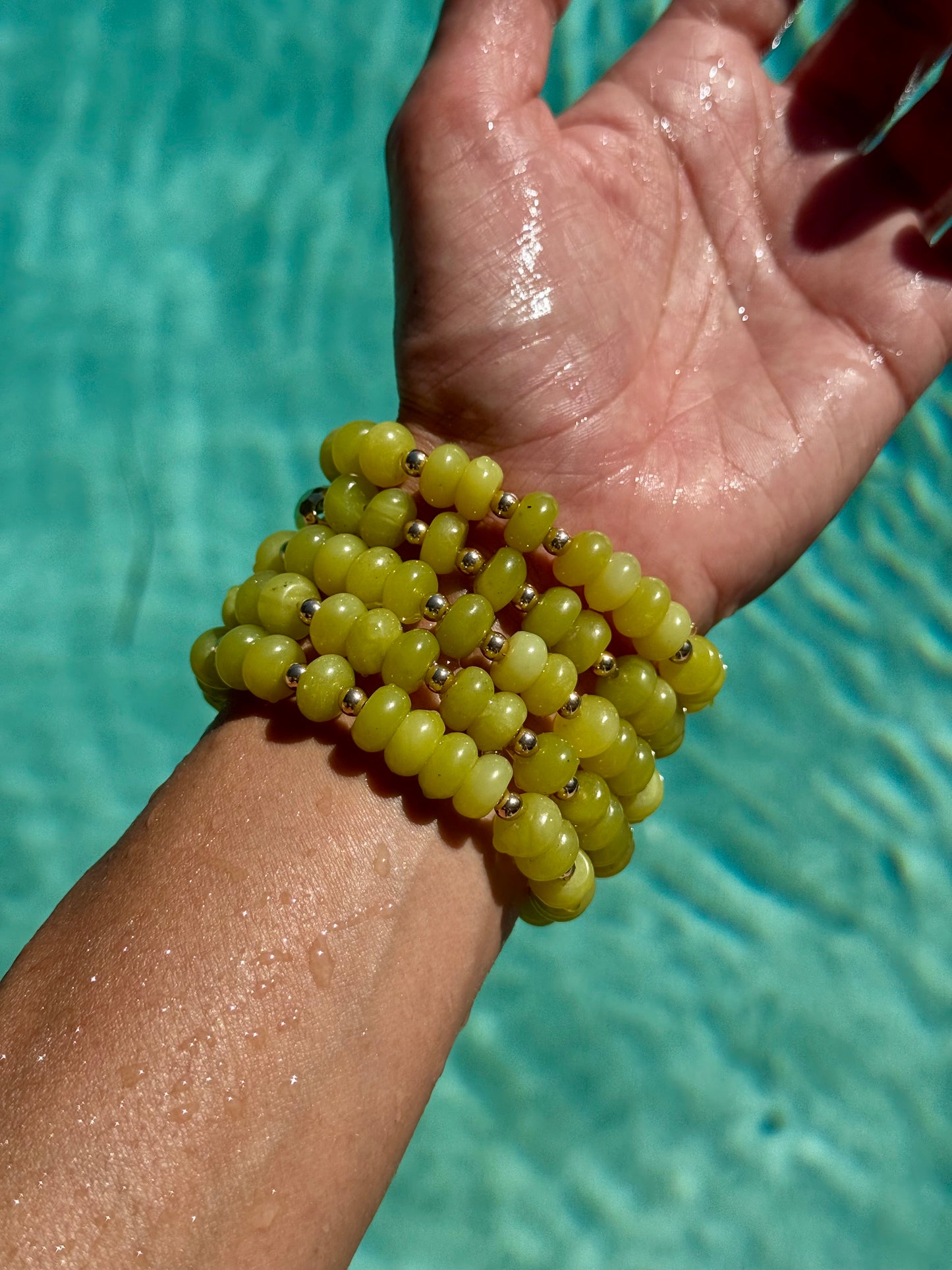 Lemon Jade Bracelet