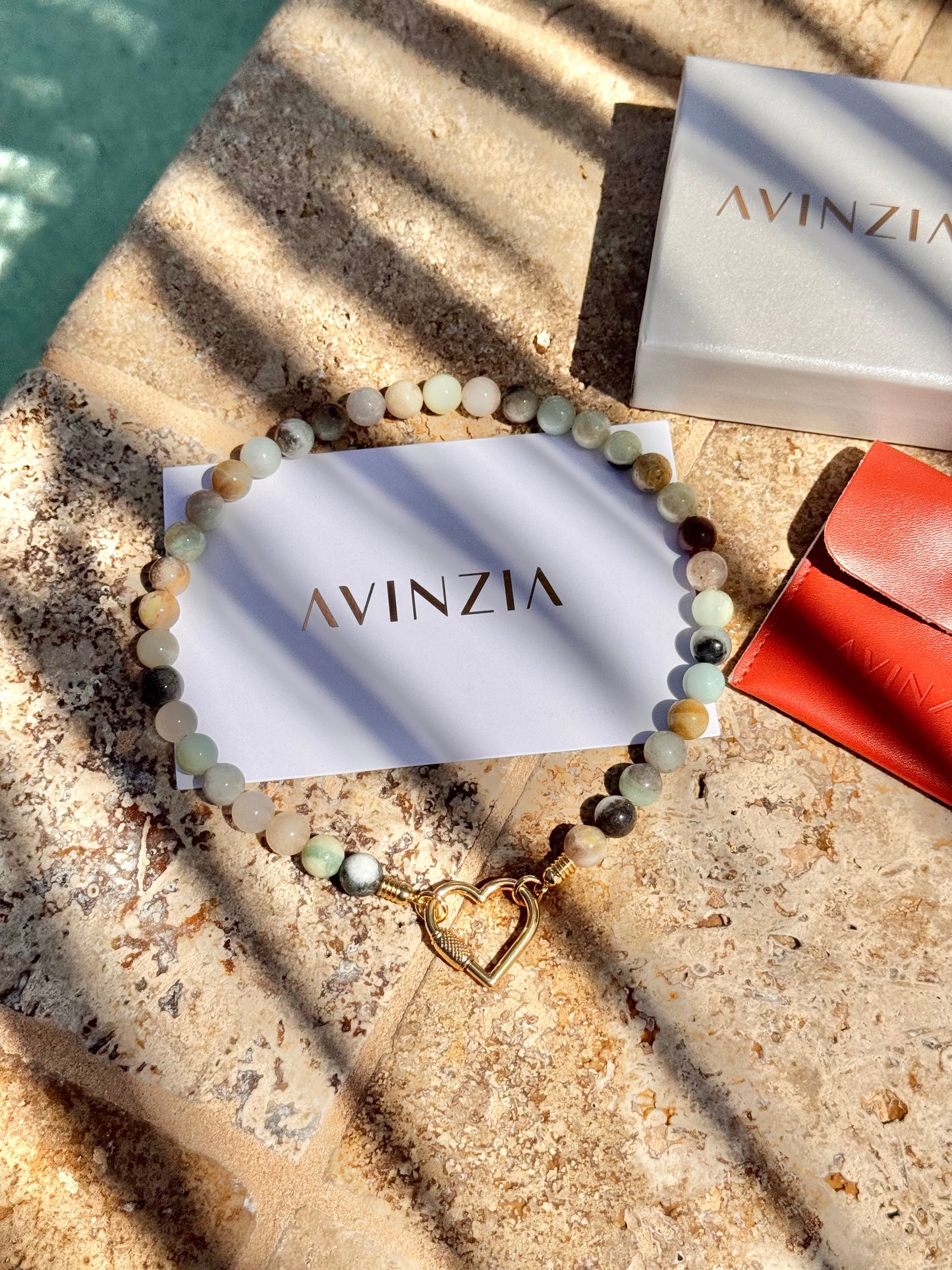 10mm Amazonite Necklace