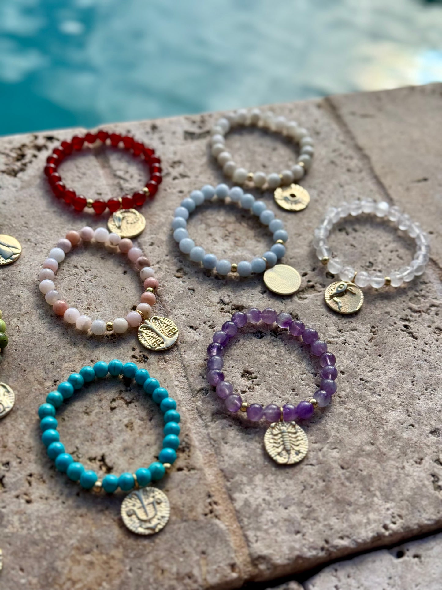 Zodiac Stone Bracelets