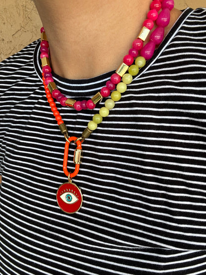 Handmade sunset necklace set, Florida – AVINZIA
