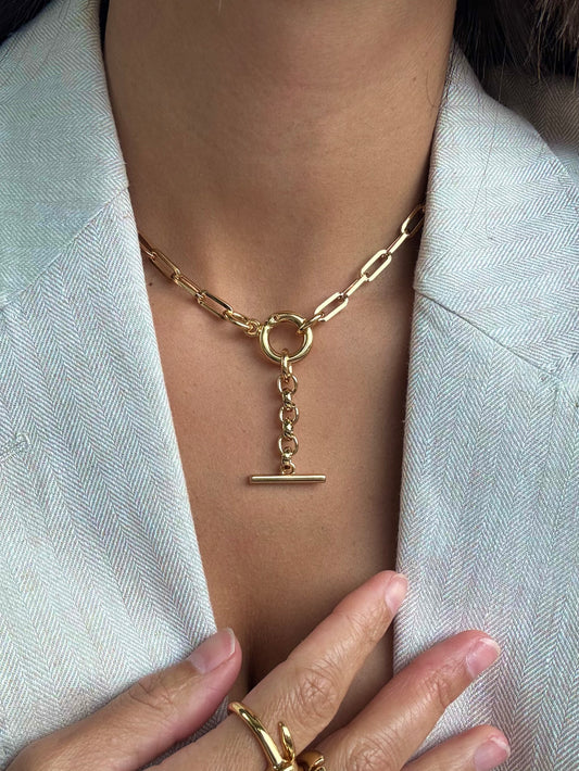 T-Bar Necklace Charm