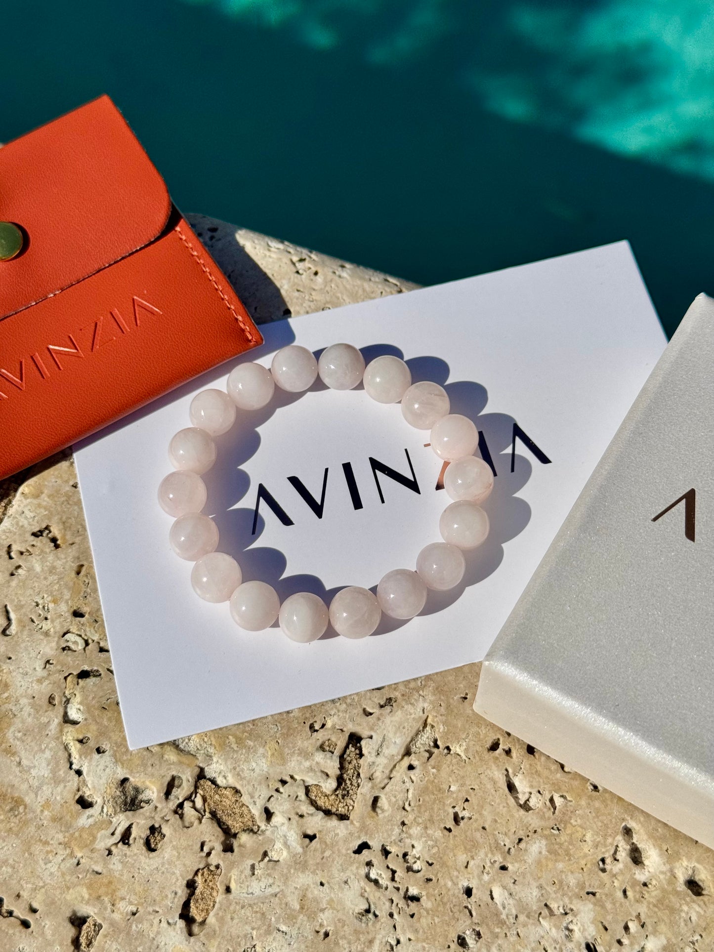 Pale Rose Quartz Bracelet