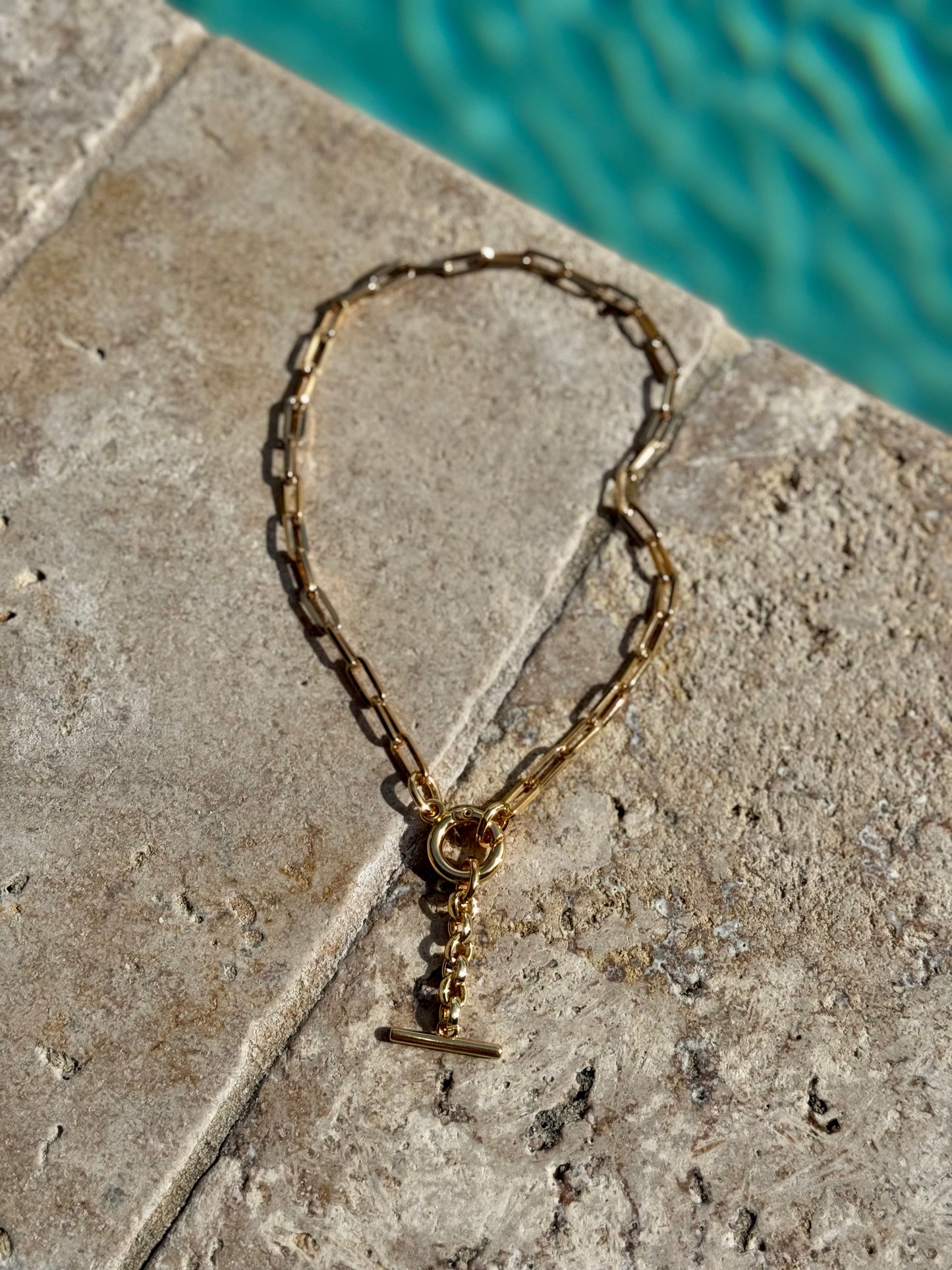 T-Bar Necklace Charm