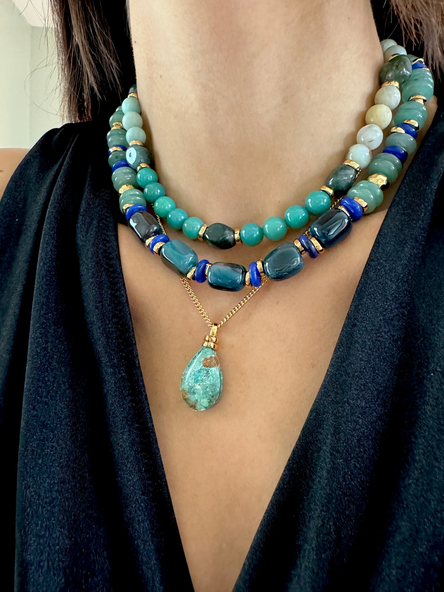 Las Olas & Mar Lago Necklace Set