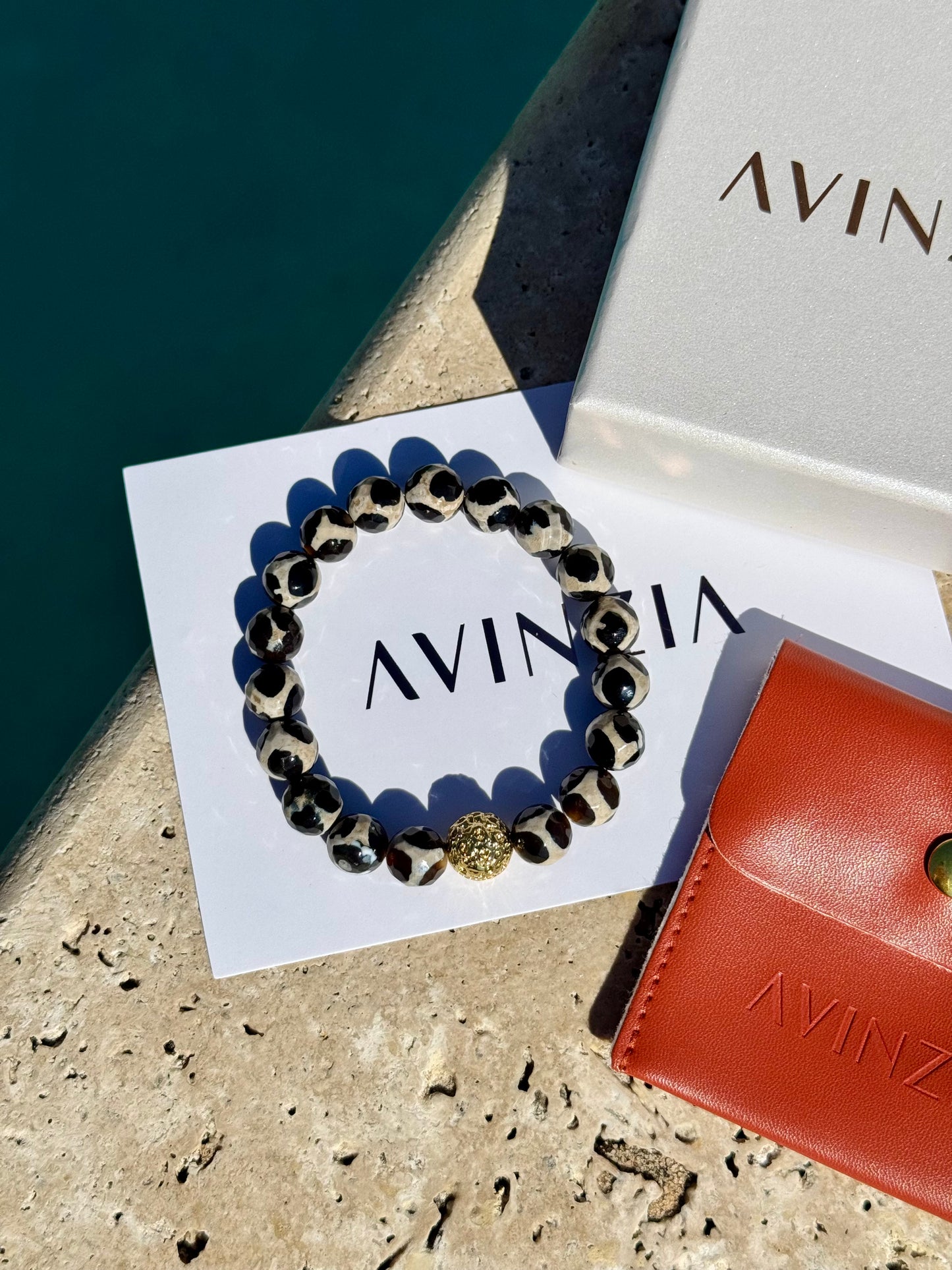 Tibetan Turtle Agate Bracelet