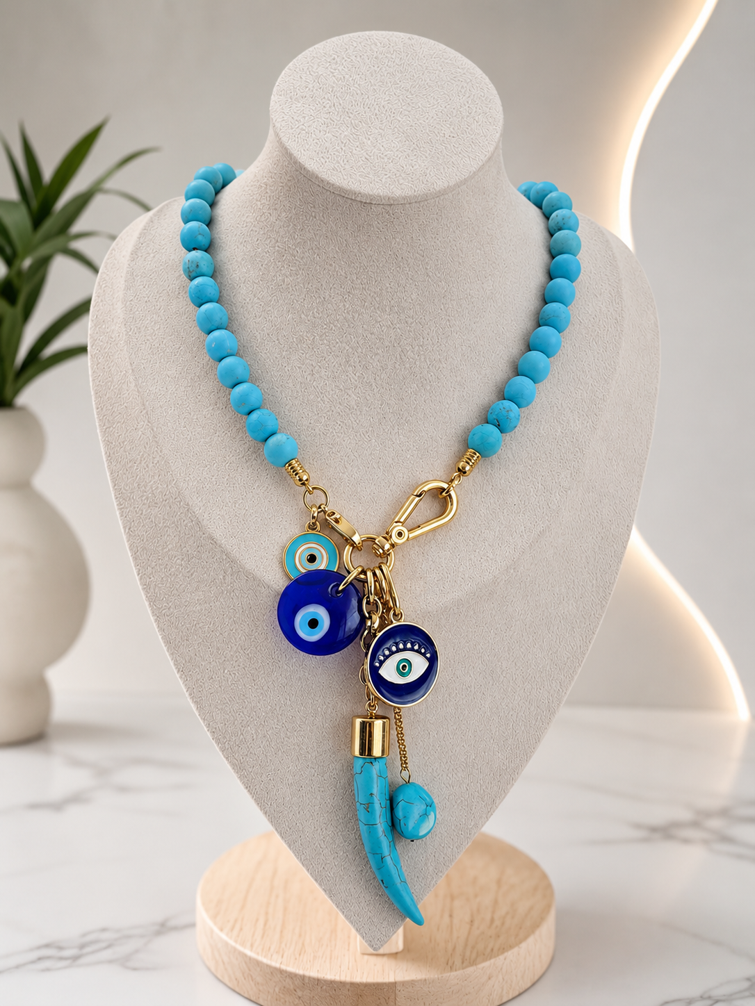 Pandora 3 in 1 Charm Necklace
